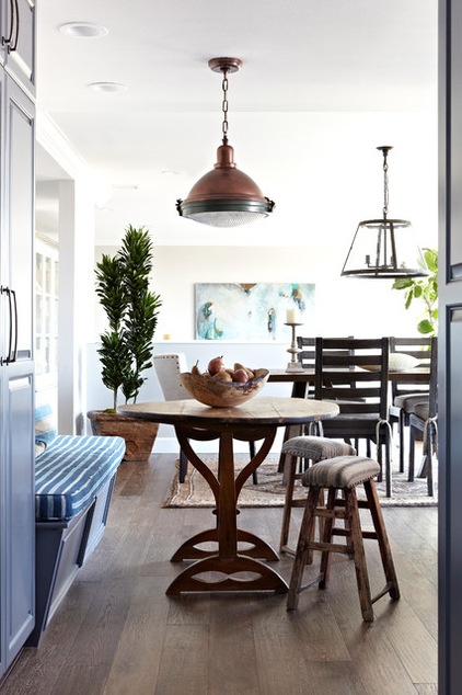 Traditional Dining Room by Janette Mallory Interior Design Inc.