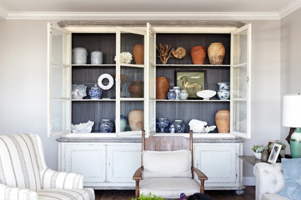 Traditional Living Room by Janette Mallory Interior Design Inc.