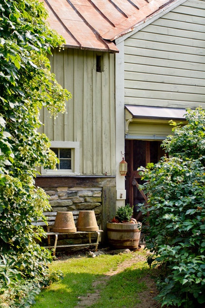 Farmhouse Exterior by Rikki Snyder