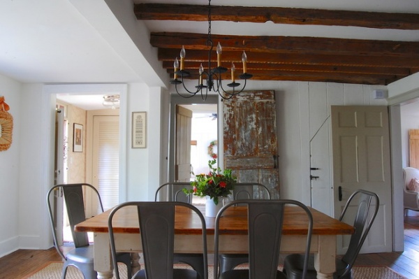 Farmhouse Dining Room by Corynne Pless