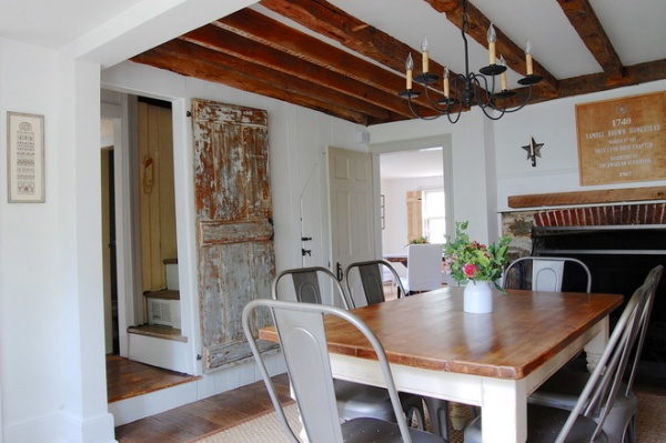 Farmhouse Dining Room by Corynne Pless