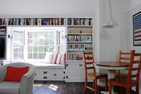 Farmhouse Family Room by Corynne Pless