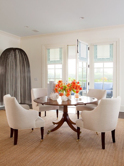 Transitional Dining Room by ALICE BLACK INTERIORS