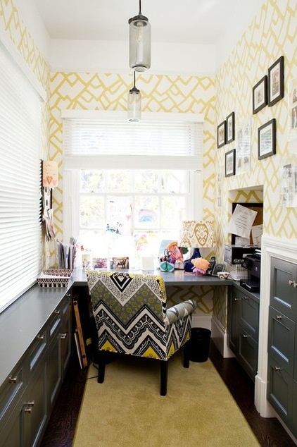 Room of the Day: Home Office Makes the Most of Awkward Dimensions