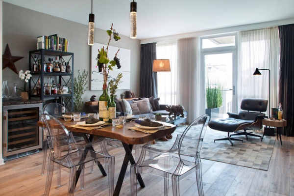 My Houzz: City Condo Is Set to Entertain