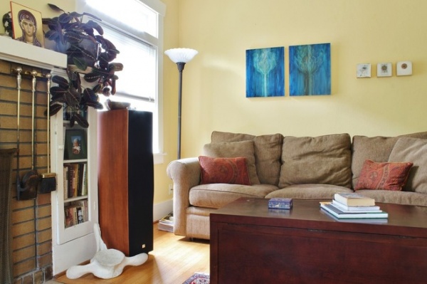 Craftsman Living Room by Kimberley Bryan