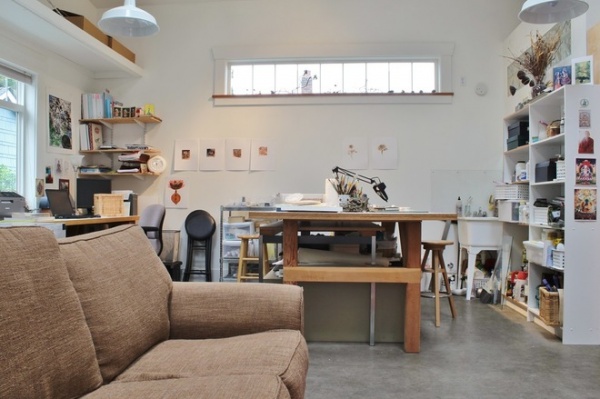 Craftsman Home Office by Kimberley Bryan