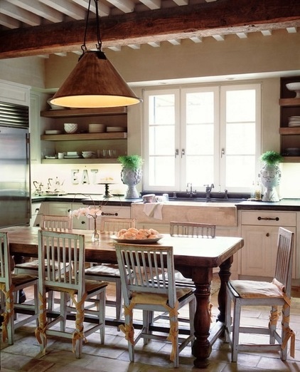 Farmhouse Kitchen by Wendi Young Design