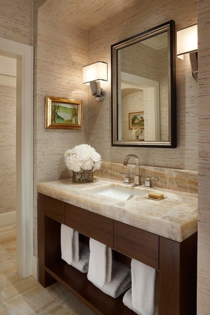 Contemporary Bathroom by CBI Design Professionals, Inc.