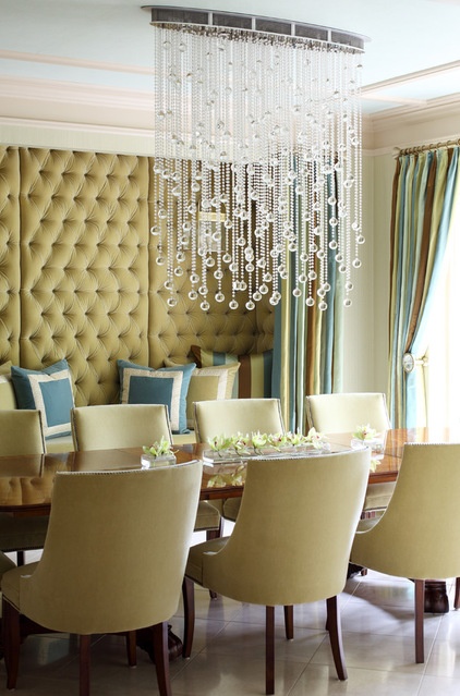 Contemporary Dining Room by Tobi Fairley Interior Design