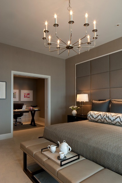 Contemporary Bedroom by Michael Abrams Limited