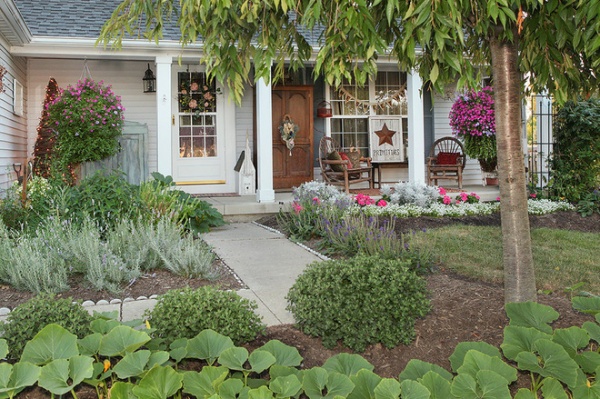 Eclectic Porch by Julie Ranee Photography