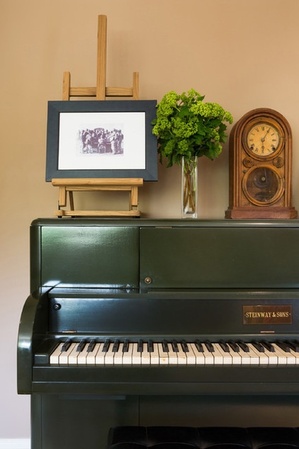 Room of the Day: Addressing the Green Piano in the Room