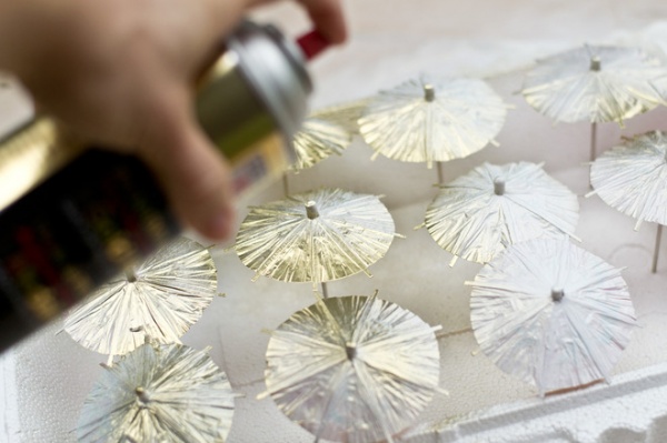 diy umbrella art