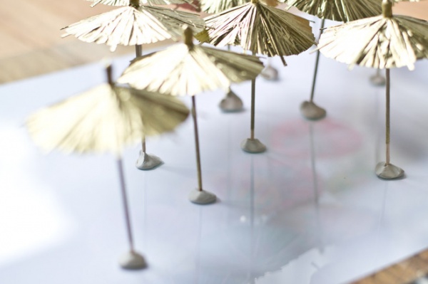 diy umbrella art