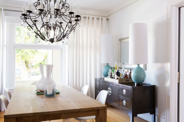 Contemporary Dining Room by Lynne Parker Designs