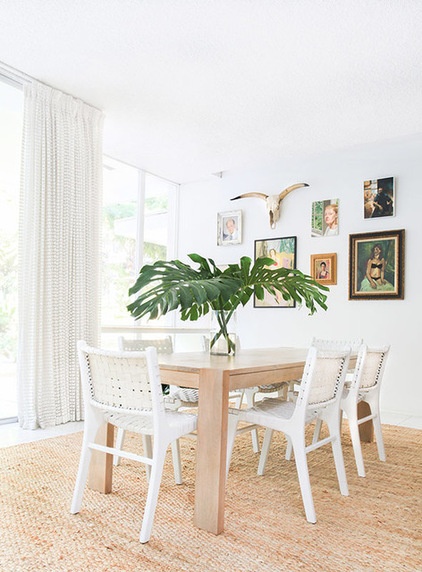 Midcentury Dining Room by Apt2B