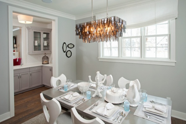 Beach Style Dining Room by REFINED LLC