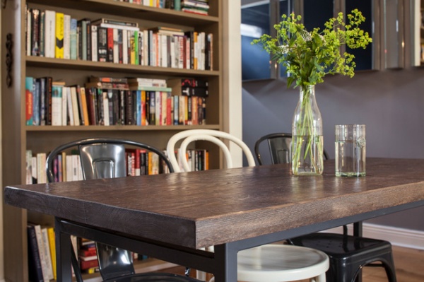 Contemporary Dining Room by Kingston Lafferty Design