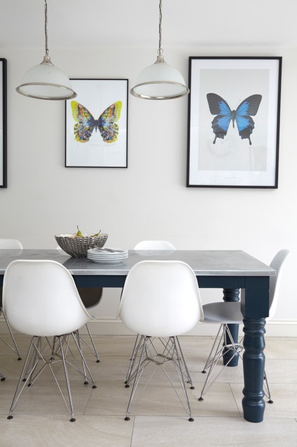 Transitional Dining Room by Blakes London