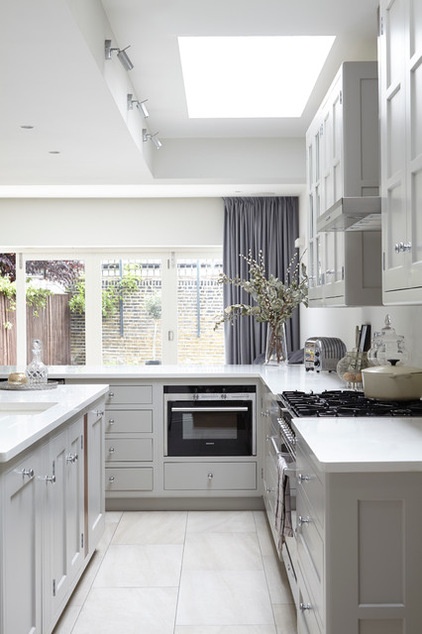 Transitional Kitchen by Blakes London