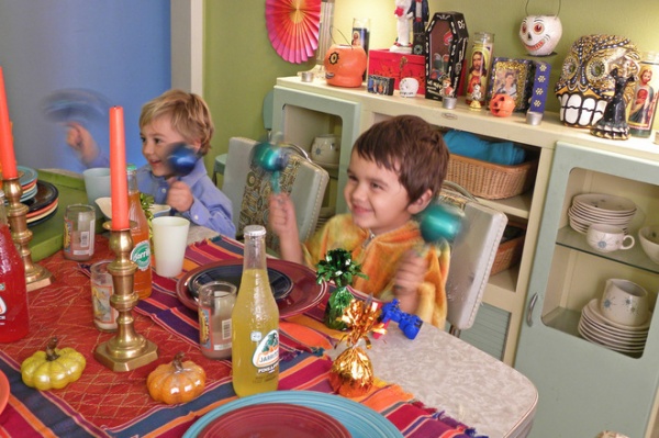 Eclectic Dining Room by Sarah Greenman