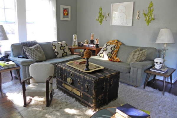 Eclectic Living Room by Sarah Greenman