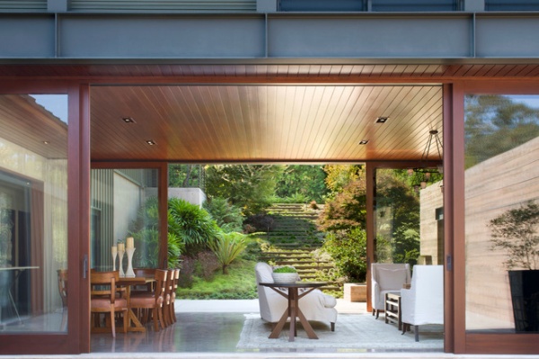 Contemporary Living Room by Kirkpatrick Architects