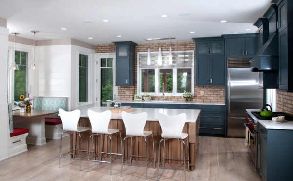 Contemporary Kitchen by Mike Schaap Builders