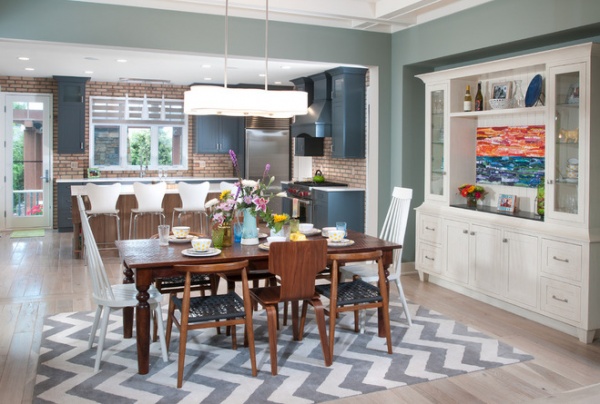 Room of the Day: Eclectic and Casual in a Michigan Great Room