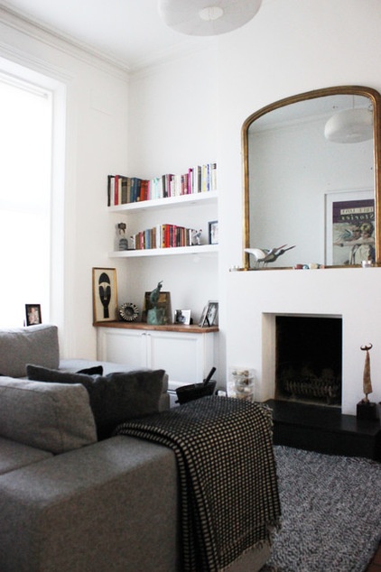 Eclectic Living Room by April and the Bear