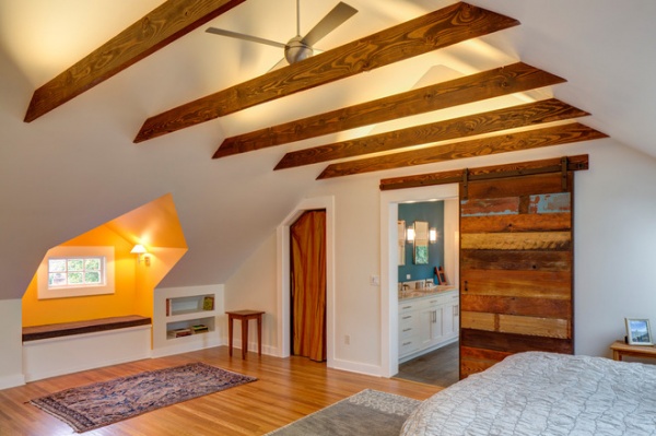 Room of the Day: Storage Attic Now an Uplifting Master Suite