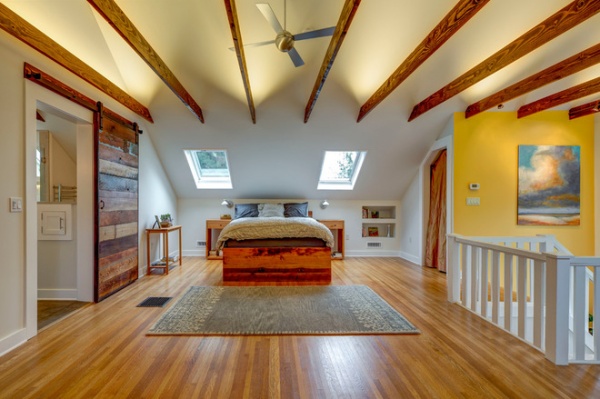 Room of the Day: Storage Attic Now an Uplifting Master Suite