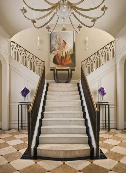 Traditional Entry by Dallas Design Group, Interiors