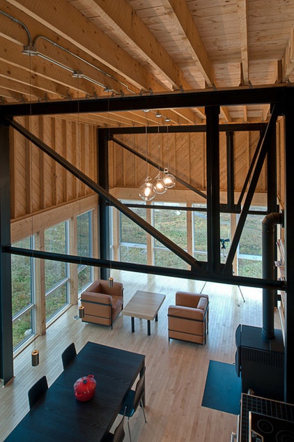 Contemporary Dining Room by MacKay-Lyons Sweetapple Architects Limited