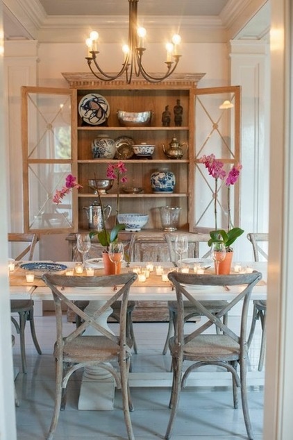 Farmhouse Dining Room by Nastasi Vail Design