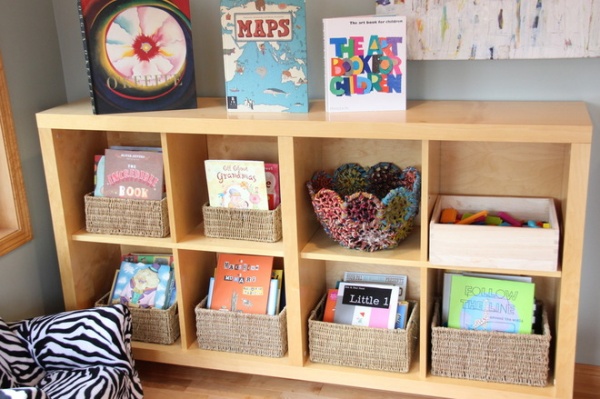 Red Alert in a Sunny Playroom Designed for Self-Guided Activities