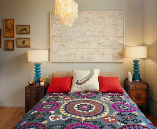 Eclectic Bedroom by Ondine Karady Design