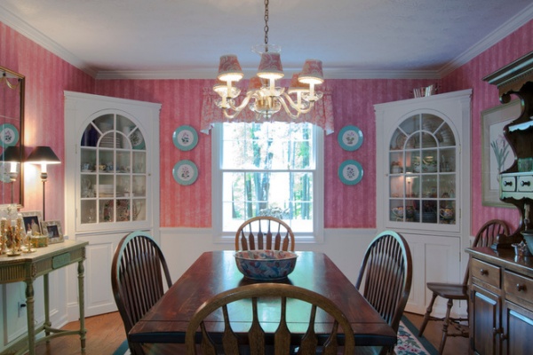 Traditional Dining Room by Adrienne DeRosa