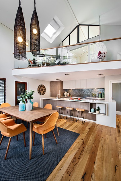 Contemporary Dining Room by Jodie Cooper Design