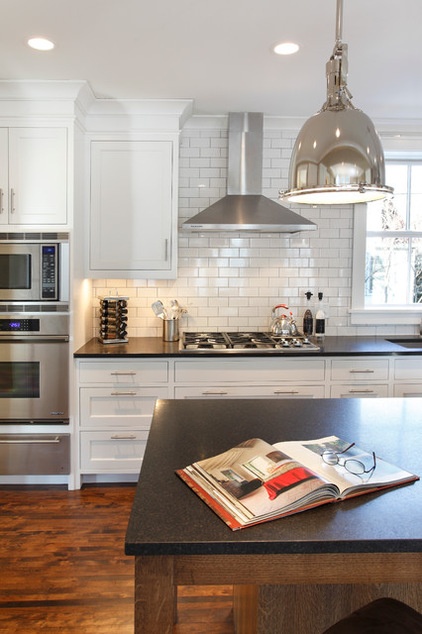 Contemporary Kitchen by Awad + Koontz Architects Builders