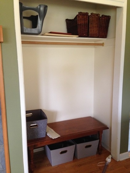 From Coat Closet to Mudroom for Less Than $300