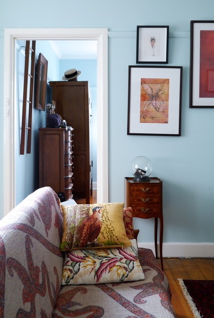 Eclectic Living Room by The Room Illuminated