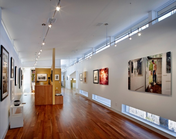 Contemporary Hall by Ellen Cassilly Architect