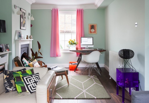 Houzz Tour: High-Low Mix in a Colorful Victorian