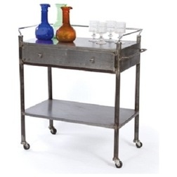 Industrial Bar Carts by GoreDean Home