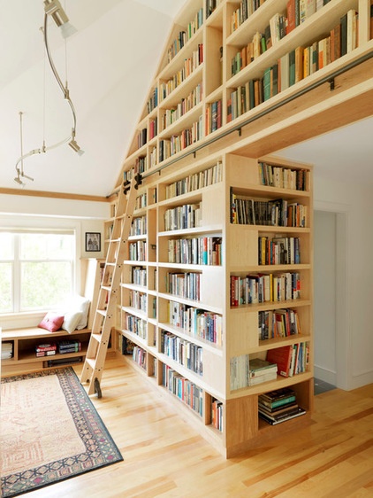 Room of the Day: A Room With a View and Books