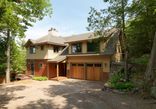 Rustic Exterior by Don Welch Architecture