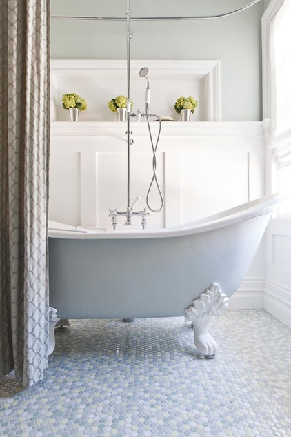 Traditional Bathroom by Kelly Scanlon Interior Design