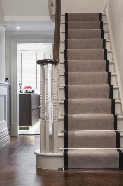 Traditional Staircase by Alexander James Interiors